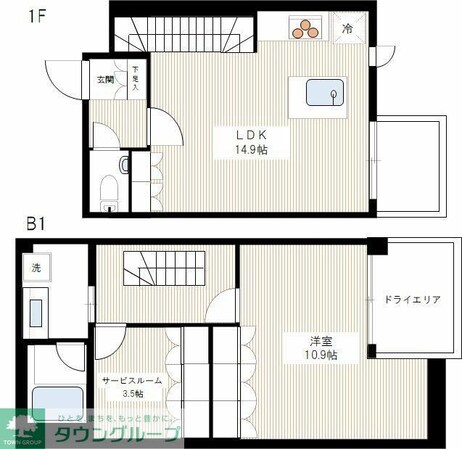 カスタリア八雲の物件間取画像